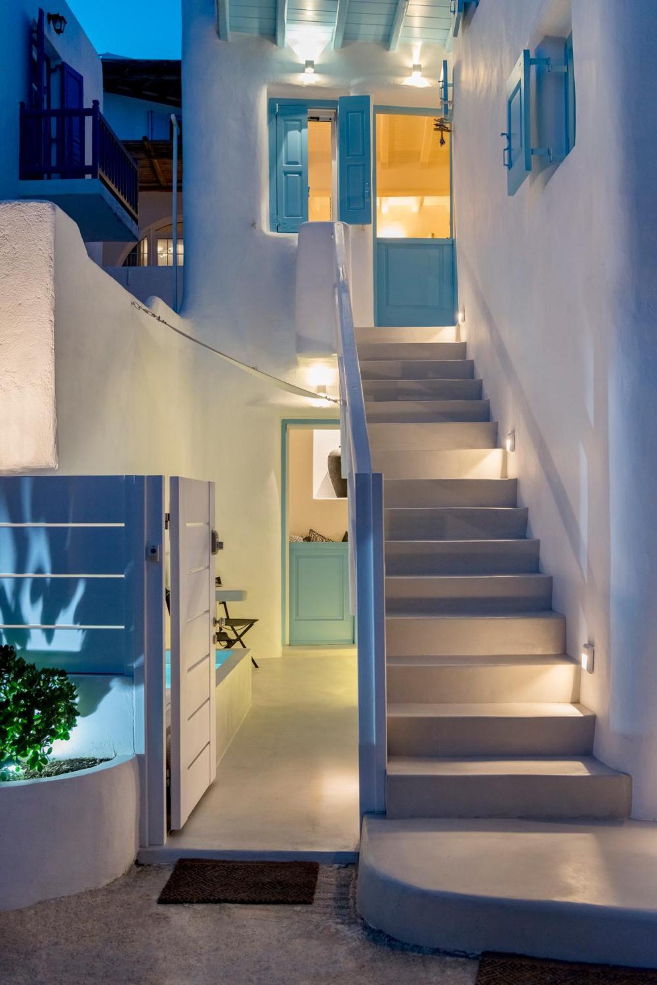 Mykonian Mews Luxury Suites بسارو المظهر الخارجي الصورة