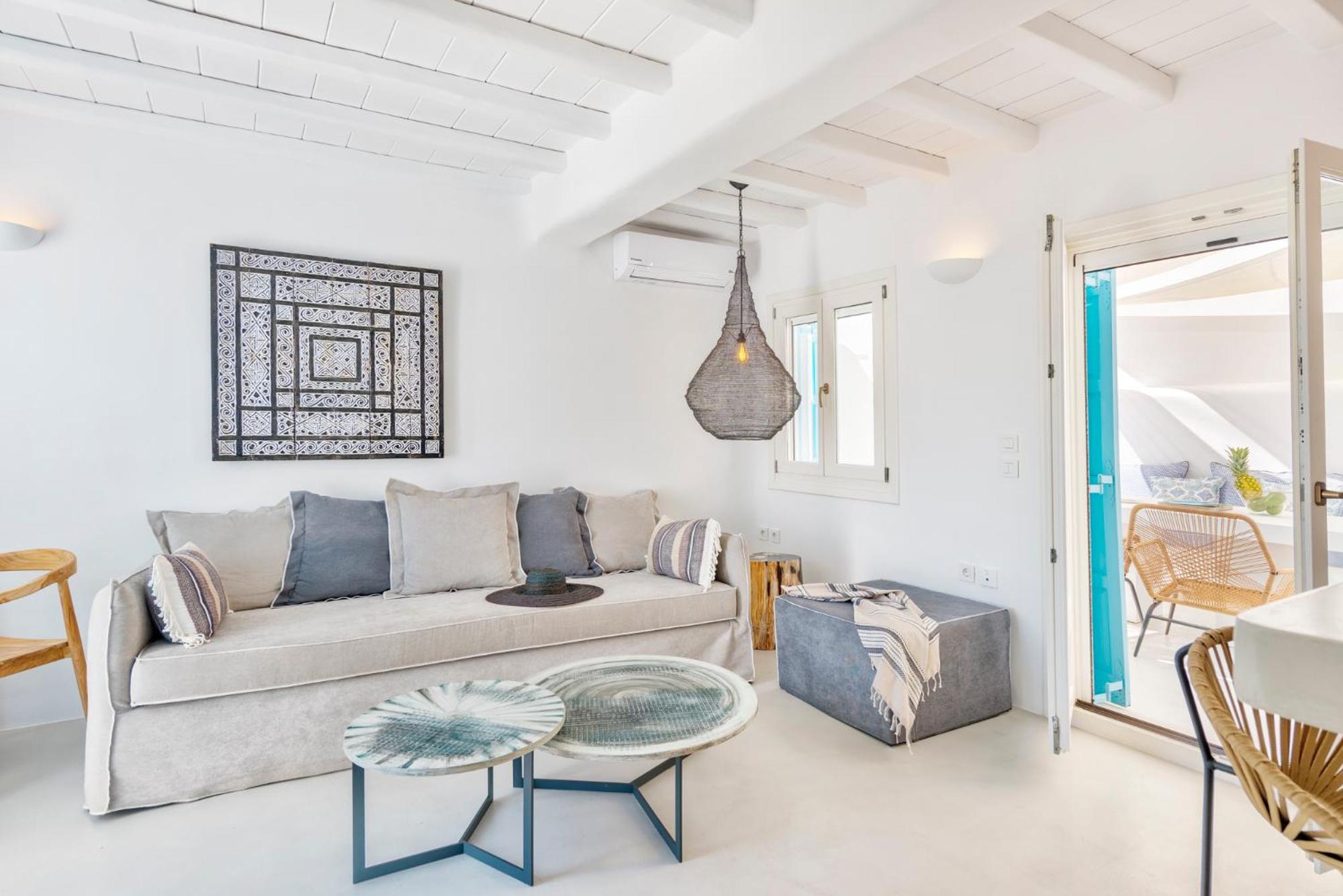 Mykonian Mews Luxury Suites بسارو المظهر الخارجي الصورة