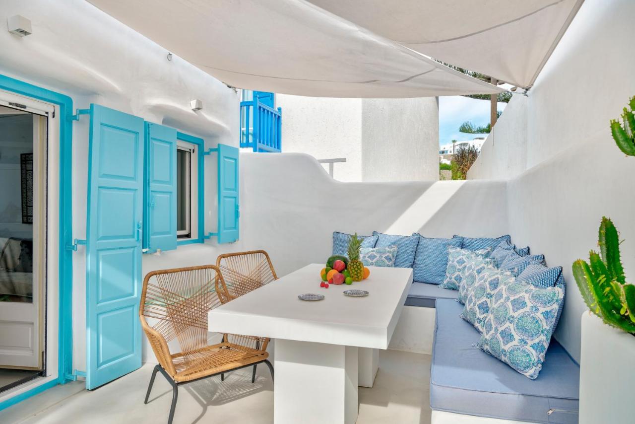 Mykonian Mews Luxury Suites بسارو المظهر الخارجي الصورة