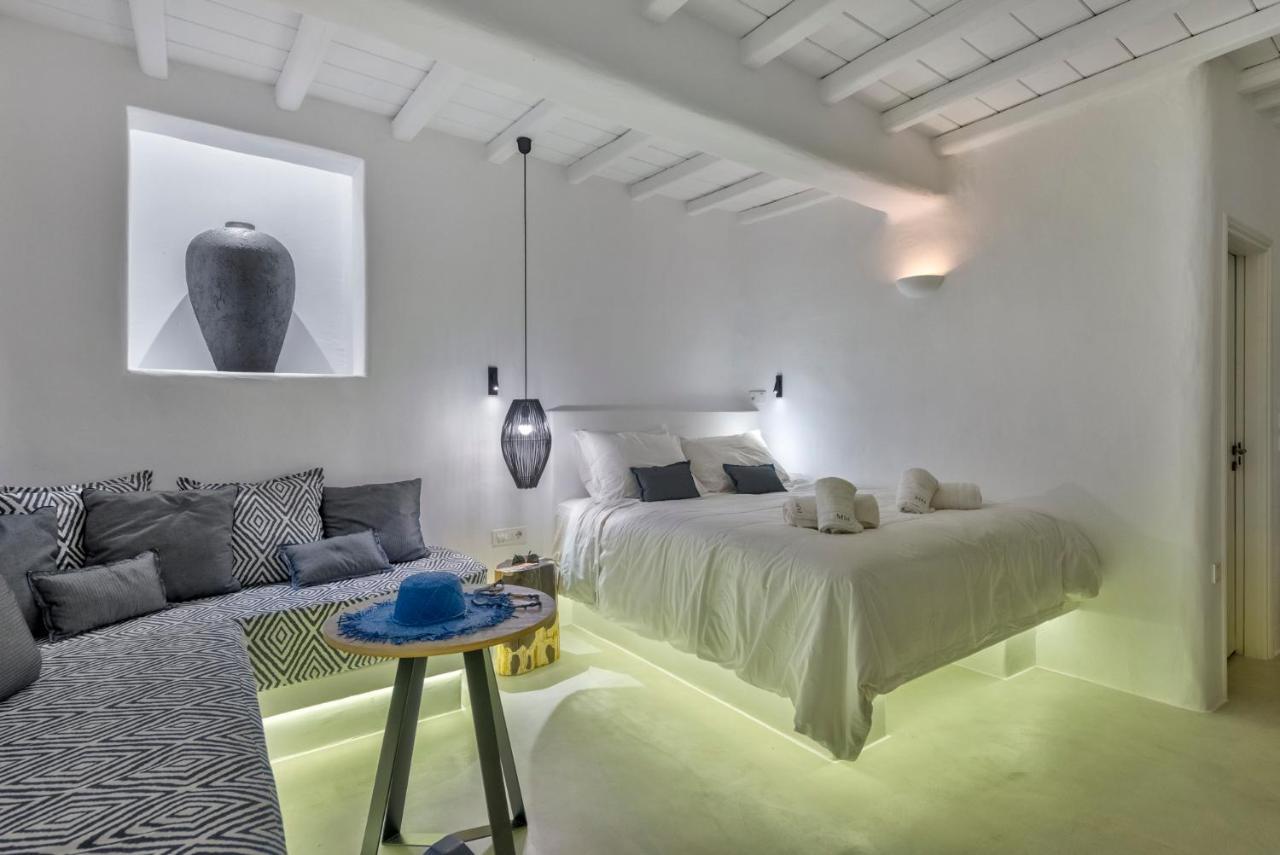 Mykonian Mews Luxury Suites بسارو المظهر الخارجي الصورة